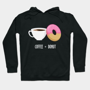 Coffee + Donut Perfect Combination Hoodie